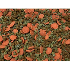 Aquaticblendedfoods ABF Catfish Mix with Soft Bits & Bug Wafers,Garlic,Spirulina,Pleco,Tropical Fish Food ABF368 (3oz)