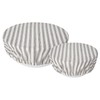 Now Designs Reusable Bowl Cover to Reduce Waste, Ticking Stripe