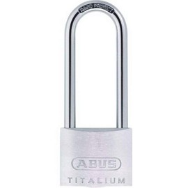 ABUS 64ti/50HB80 Titalium Padlock 50mm x 80mm Long Shackle