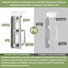 KATUNA 4Pcs 8" Stainless Steel Swivel Bunk Bracket Kit -