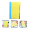 Operitacx Notebook Grocery List Notepad Notes Sticky Yellow Notepad Sticky