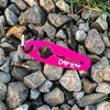 Doo-Kee - Used Poo Bag Holder with Secure Twist Loop (Hot Pink)