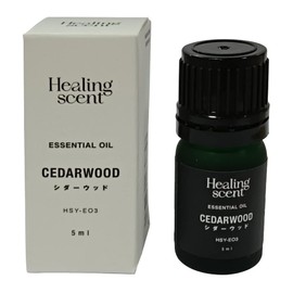 Yamazen HSY-EO3 Essential Oil Aroma Essential Oil, 0.2 fl oz (5 ml), Cedarwood