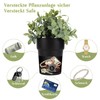 Flower Pot Diversion Safe with Plants, Planter with Hidden Safe