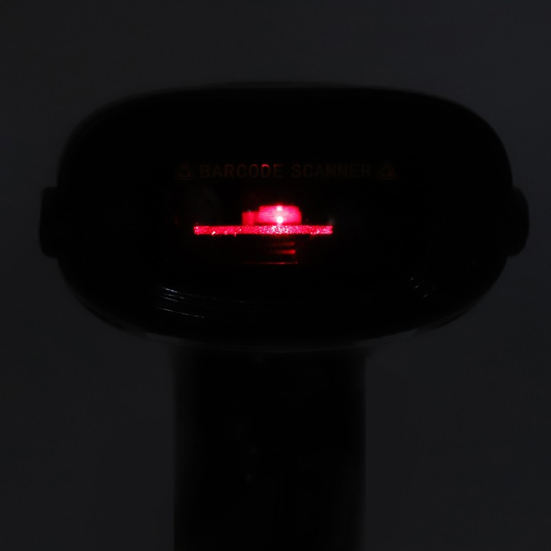 Barcode Scanner 2.4G Wireless USB Charging Handheld Portable 1D Cordless