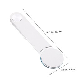 Operitacx 2pcs Magnetic Laptop Holder Portable Magnetic Phone Stand Foldable Phone Mount For Laptop Adjustable Cell Holder For Home Use