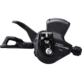 SHIMANO SL-M5100-IR Shift Lever for Right, I-Spec EV, 11s, with Optical Gear Display, Shift Cable Included, ISLM5100IRAP DEORE