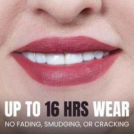 SYV MELLOR Matte Liquid Lipstick Long Lasting Waterproof Lip Color Rich Pigment Kiss Proof Non Sticky Lip Stain Quick Dry Full Coverage Lip Makeup for Bold Lips 90s Style, 90’s