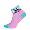 SockGuy Unisex Frenchie 2in Ankle Athletic Cycling/Running Socks (US, Alpha,
