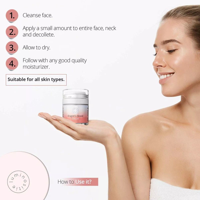 Luminositie Dragones Sangre Suero - Gel Para Esculpir, Cara De