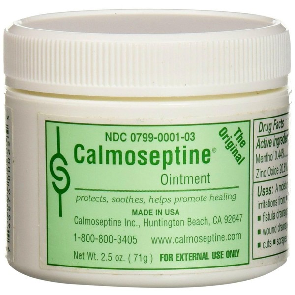 Calmoseptine Diaper Rash Ointment Jar - 2.5 Oz by Calmoseptine