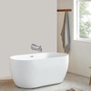 Tub Spout with Pull-Up Diverter, Bathroom Bathtub Faucet with Hex