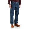 Carhartt Men's Relaxed Fit Flannel-Lined 5-Pocket Jean, Canal, 33 x
