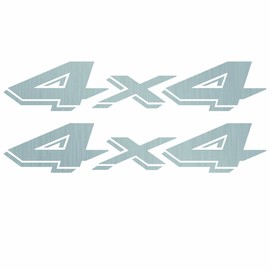 Vinylmark LLC Replacement 4x4 Off Road Decals (Silver) - 1997 to 2004 Compatible with Dodge Truck Bed