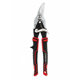 VANQUISH Aviation Tin Snips, Left Cut, Heavy Duty Metal Cutter Shears for Cutting Metal Sheet 3291