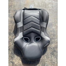 RESPAWN 110 Pro Racing Style Gaming Chair Back Support Rear Cushion Gray/Black