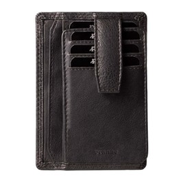 MATADOR Women's Wallet Women's Wallet Men's Card Holder Wallet Men's Wallet Women's Wallet Men's Card Holder Slim Wallet Men's Wallet Small, Nappa Black, Elegant