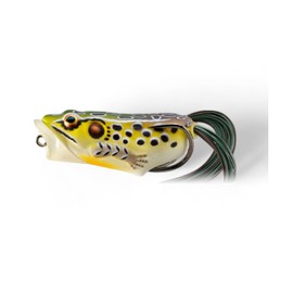 Frog Popper Hollow Body 3/8Oz Topwater Lure 3/8Oz Emerald Brown Fishing Lures Bass Jigging Bait Jig Lure Weedless Soft Plastic Swimbait Accessories Freshwater