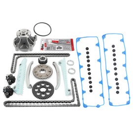 MPLUS Engine Timing Chain Kit & Water Pump & Valve Cover Gasket fits 2009 for Ford F150 4.6L 281CID V8 SOHC
