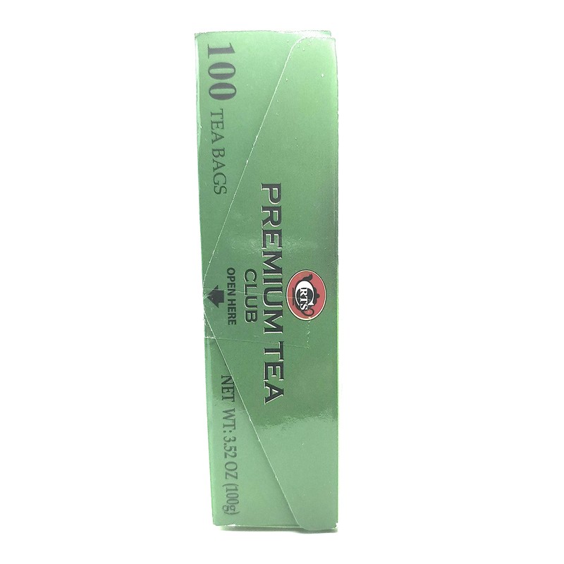 Green Tea - 100% Natural, 100 bags,(Ceylon Tea Club)