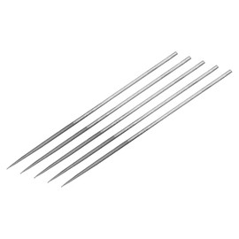 multicomp PRO Needle File Set, 5 Piece, Round, 160mm Length, 3mm OD, High Carbon Steel