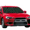 Green Weed Leaves Windshield Car Sunshade Foldable Uv Ray Reflector
