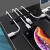 SOULWIT Cable Holder Clips, 3-Pack Cable Management Cord Organizer Clips