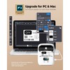 Phomemo M110 Label Printer, 3 Label Rolls Set, Upgraded Label