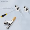 Airuida Extended Thread Adjustable Swing Arms 3-3/8 Inch Wall Mount