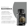 2 Pack Blackmaca Raíz Maca Negra 30 Caps Sabor Natural