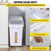 VEVOR Ingredient Storage Bin, 11.4 Gallon Capacity Shelf Ingredient Bin,