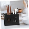 FUNOMOCYA Stainless Steel Chopstick Holder and Cutlery Organizer Capacity Utensil