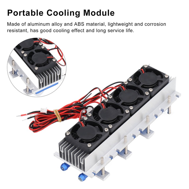 High Speed Refrigeration Module 4 Core Air Cooler Module for