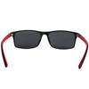 Mini Brille Flex Sunglasses with Prescription, Plastic Frame, Large and