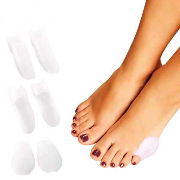 Zetiling Corrector de juanete de Dedo pequeño, 3 Pares de