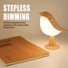 Deogos 2 Cute Bird Table Lamps Combo,Rechargeable Cordless Lamp with