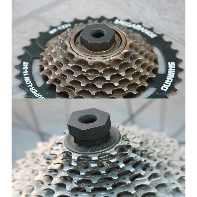 Nokwocy Pack of 2 Bicycle Sprocket Puller, Gear Puller, Cassette