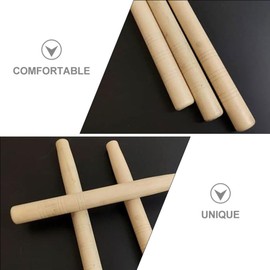 Yardwe 3pcs Replacement Hammer Handle Wood Garden Tool Wood Tool Handle Shovel Scoop Handle Tools Shovel d Garden Hoe Handle Long Handle Hoe Farm Tool Replacement Parts Wooden Handle