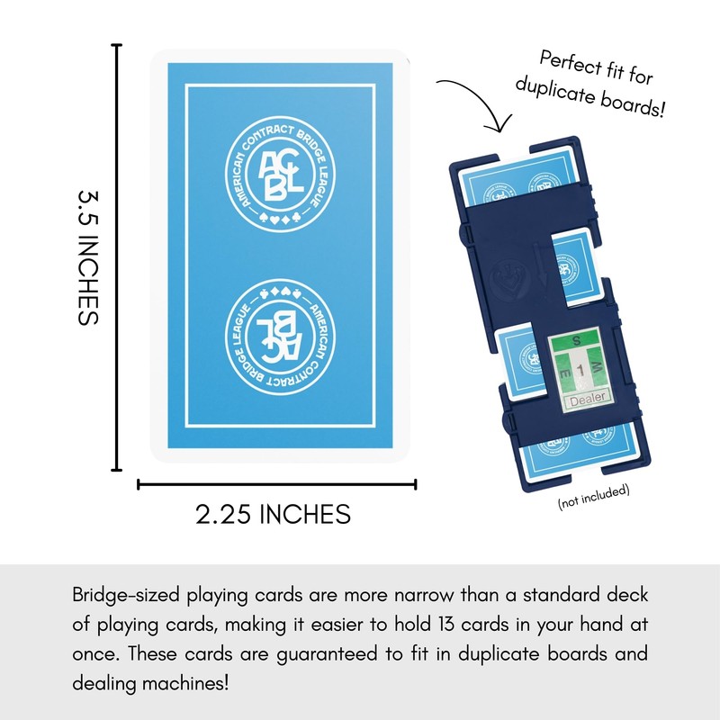 Baron Barclay ACBL (American Contract Bridge League) Playing Cards -