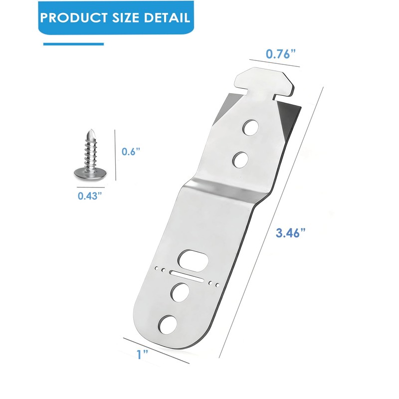 619985 Dishwasher Mounting Bracket, 00619985 Anti Tip Bracket Clips Kit