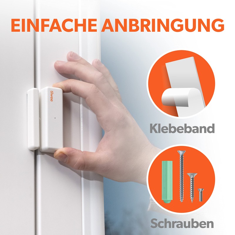 tiiwee Home Alarm System Kits, Alarm System with Window or