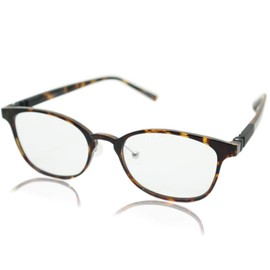 Eight Tokyo UV420 Clear Transparent Sunglasses, Blue Light Cut Glasses, Sabae Lenses, Type-B