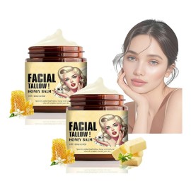 2pcs Crema Para Cuidado Piel De Sebo De Res,crema Facial Con