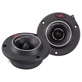 Precision Power PT.2 1-Inch Titanium Bullet Tweeters, Set of 2