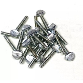 Accurate (50) 10-24 (3/16) X 1-1/2 Thumb Screw Steel Zinc Spade Head 1024 1-1/2" 1024 1.5
