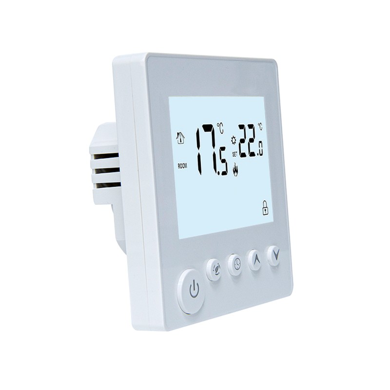 Temperature Controller LCD Backlight Display Week Time Indoor Temperature Display