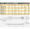 京都機械工具(KTC) ネプロス ショートコンビネーションレンチ NMS2S-13