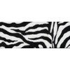 Luxury Driver 44068 Fashion Zebra Black/White Carpet Floor Mat Set