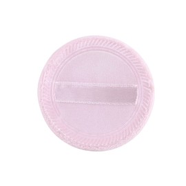 TOVINANNA Set of 10 Round Makeup Powder Puff Sponges with Ribbon Soft and Durable Ideal for Foundation Blending Random Color