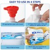 Belinlen 6 Pack Reusable Ice Packs for Cooler, Long Lasting